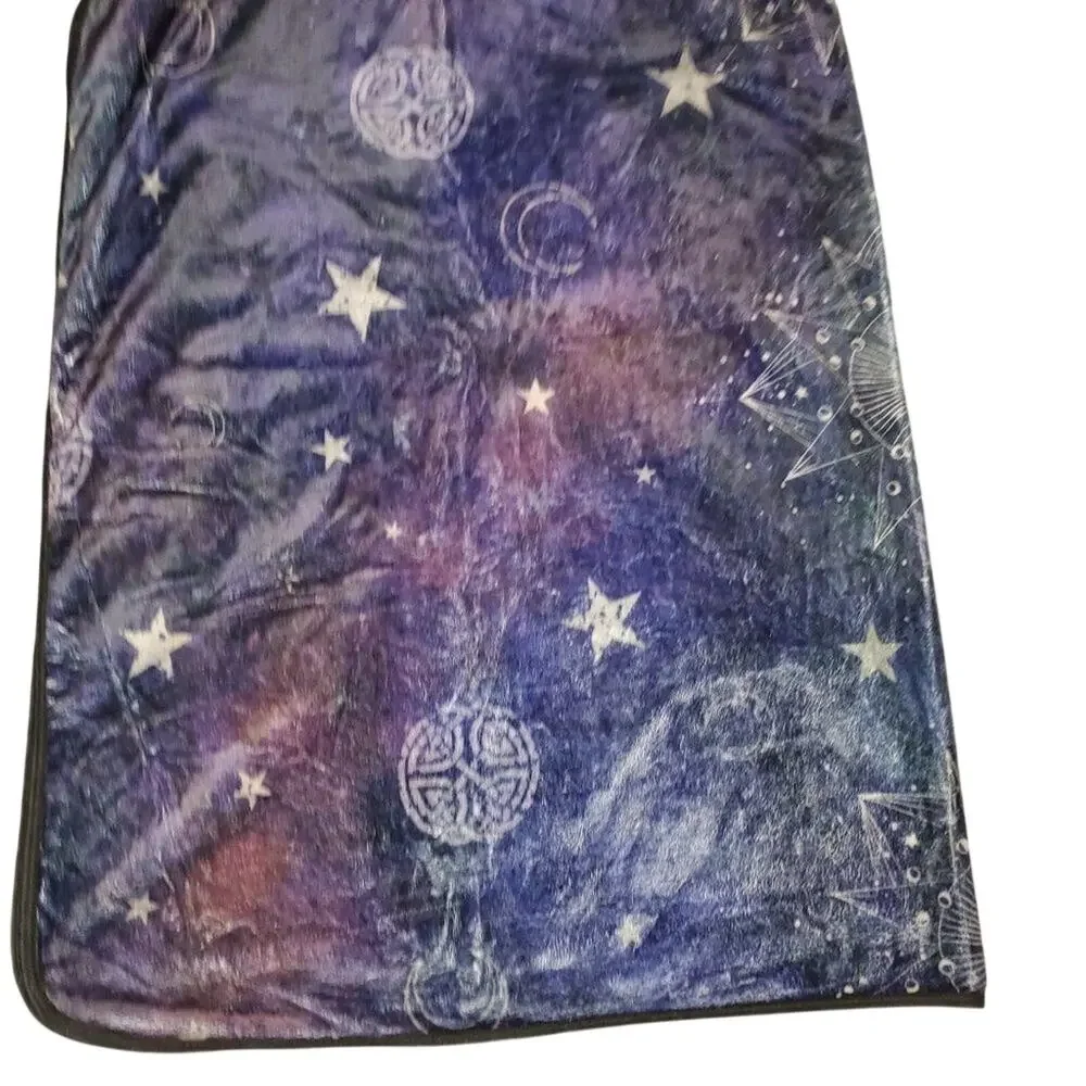 Harry Potter Accio box invisibility Throw Blanket || 8x4 EUC